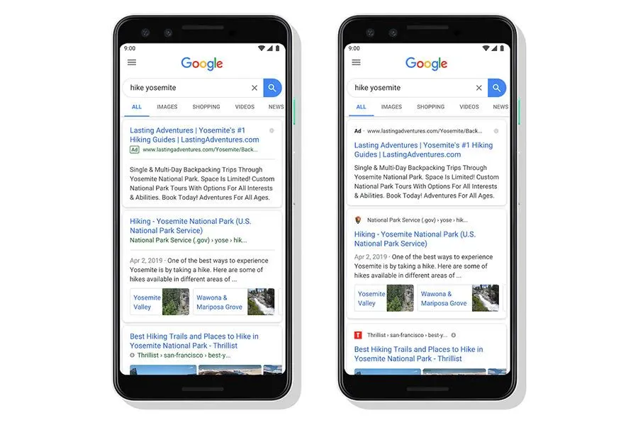 La settimana scorsa Google ha annunciato un nuovo look che riguarderà i risultati di ricerca, sia organici che sponsorizzati.