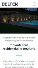 Sito internet per azienda di Impianti elettrici e automazione industriale
