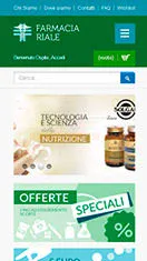 Sito internet di farmacia per la vendita online di prodotti per il benessere, integratori e farmaci SOP