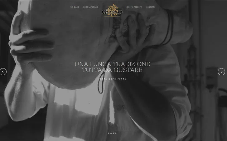Sito web per prosciuttificio