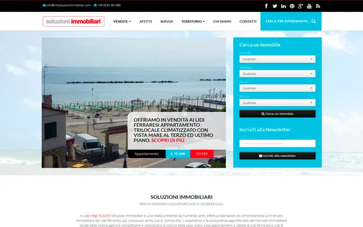 Sito web per agenti immobiliari
