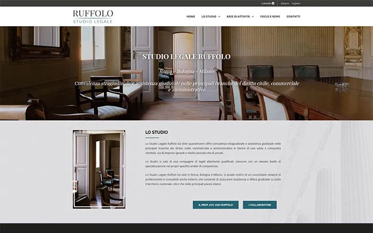 Sito web per studio legale