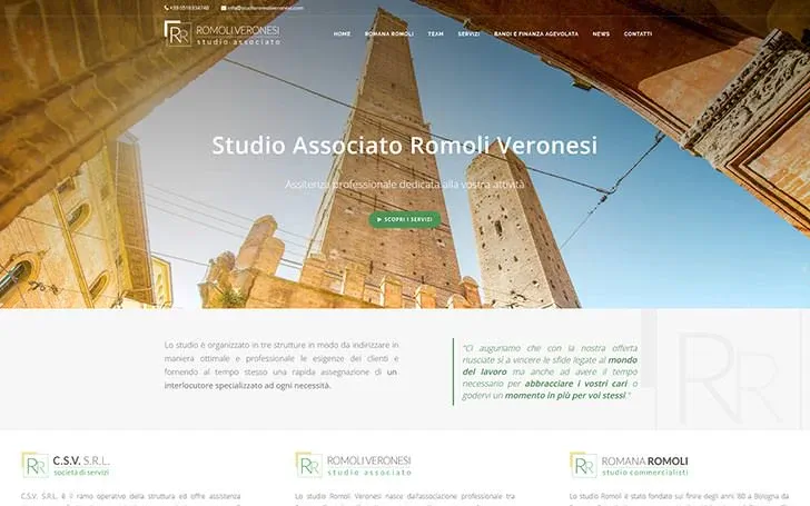 Sito internet per studio associato di commercialisti