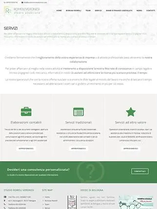 Sito internet per studio associato di commercialisti